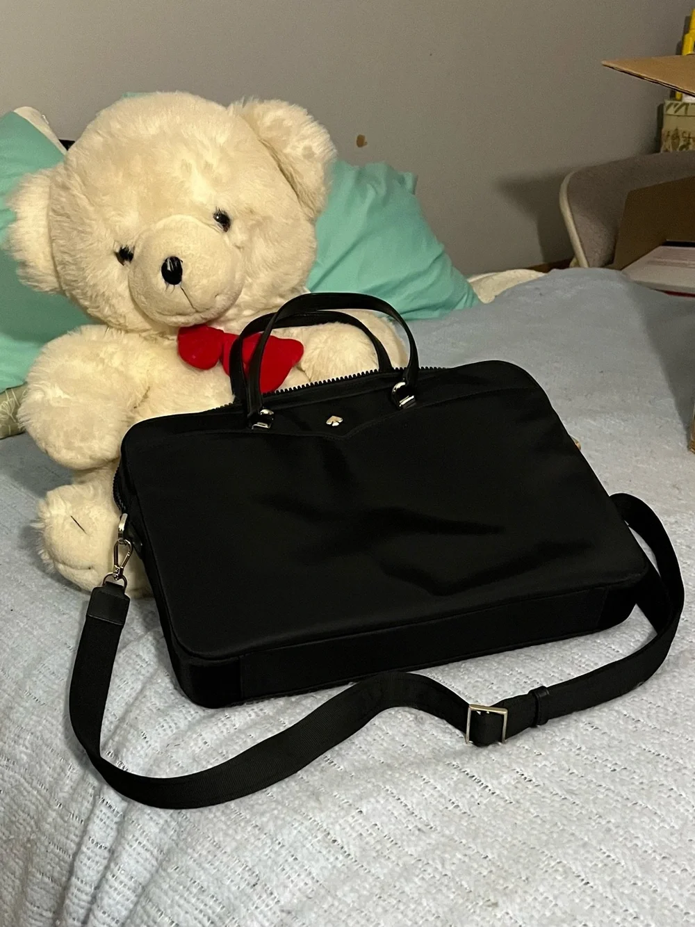 kate spade Black Laptop Bag with Shoulder Strap